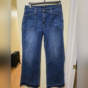 Women's Blue Flare & Wide Leg Jeans